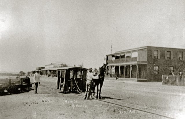 Cossack-Roebourne horse-hauled tramway in north-west Western Australia