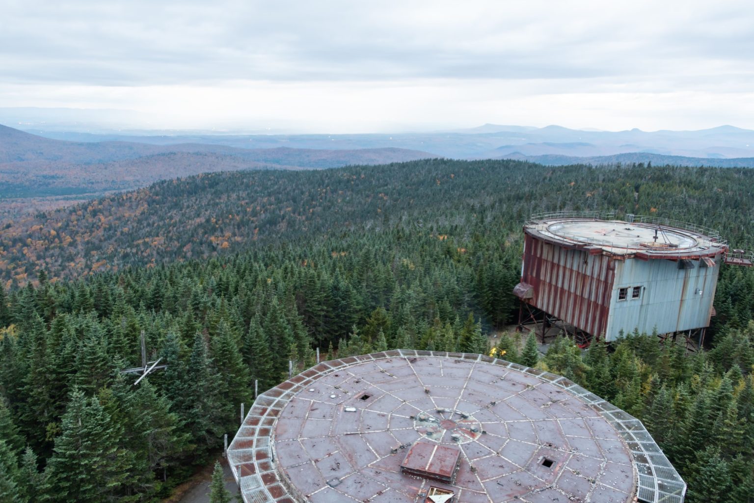 North Concord Radar Station in Vermont and its Legends Abandoned Spaces