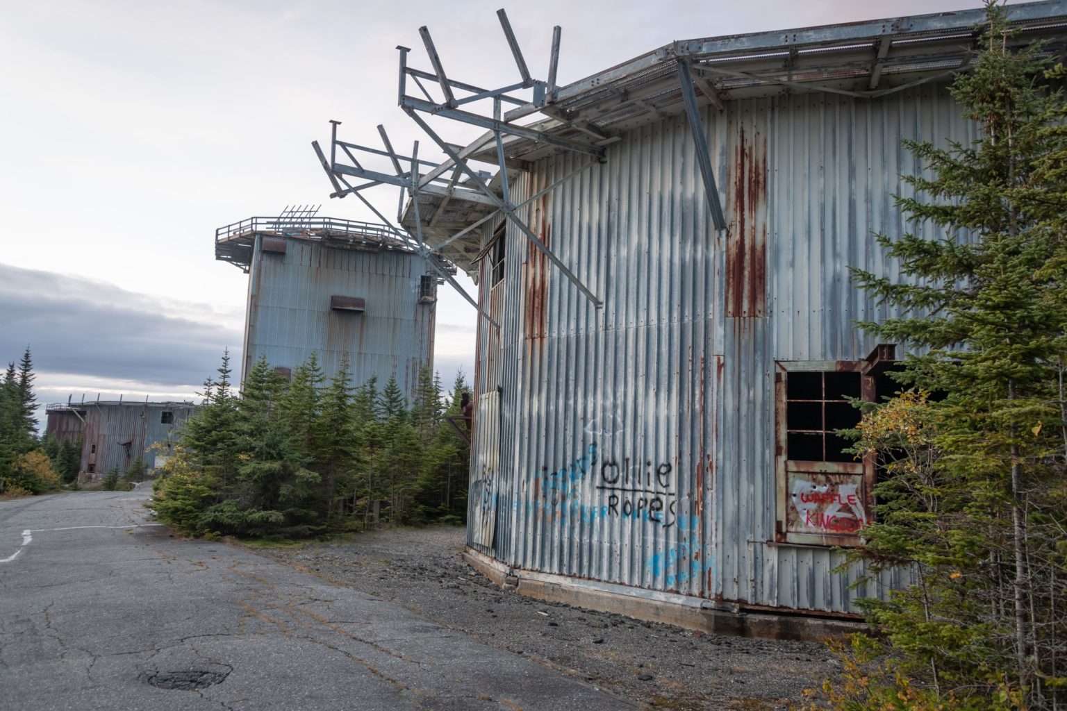 North Concord Radar Station in Vermont and its Legends Abandoned Spaces