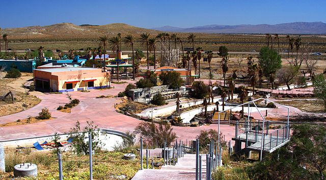 Aerial view of Rock-A-Hoola Waterpark
