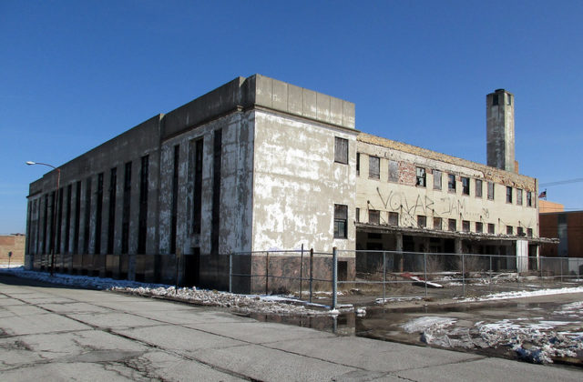 Vacant factory in Gary, Indiana