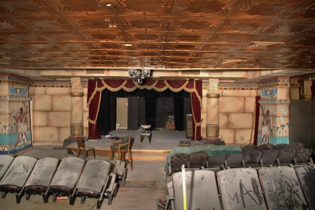 Dusty theater at Magic Island