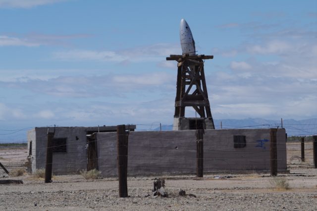 Salton Sea spaceship 