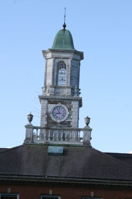 Clock tower at Fairfield Hills