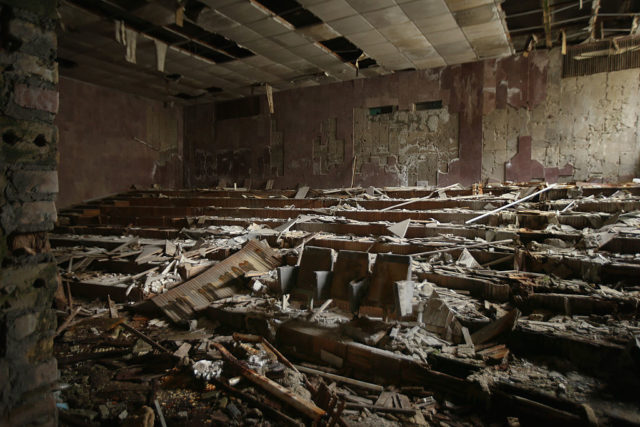 Abandoned Auditorium Pripyat 