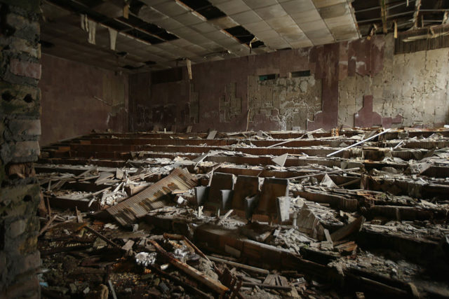 Abandoned Auditorium Pripyat