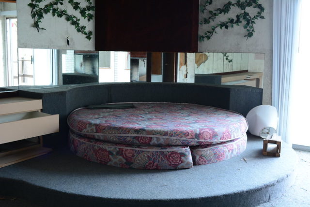 Abandoned bedroom at Penn Hills