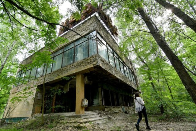 Abandoned building in Pripyat