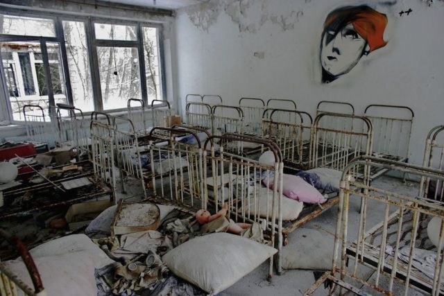 Abandoned preschool in Pripyat 