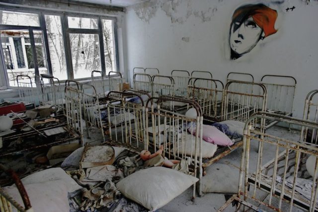 Abandoned preschool in Pripyat