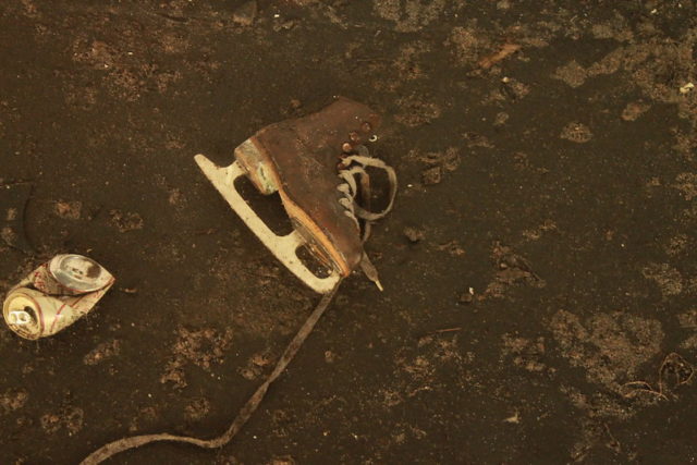 Abandoned skate at Penn Hills 