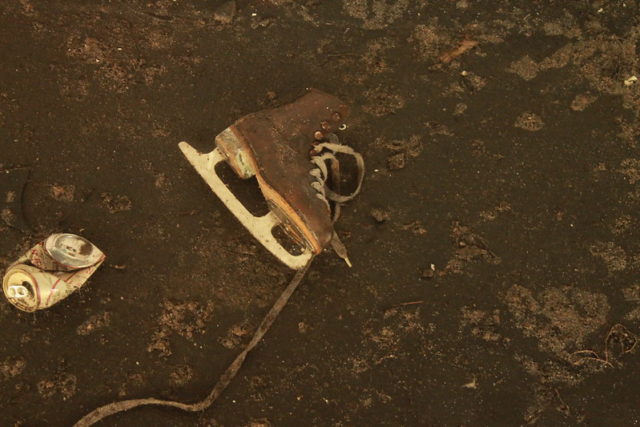 Abandoned skate at Penn Hills