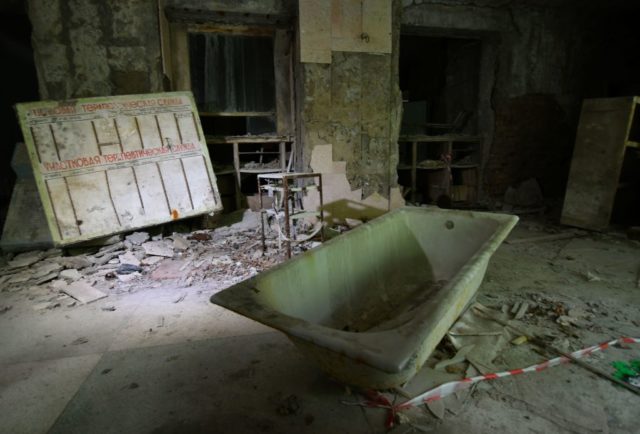 Abandoned Medical facility at Pripyat