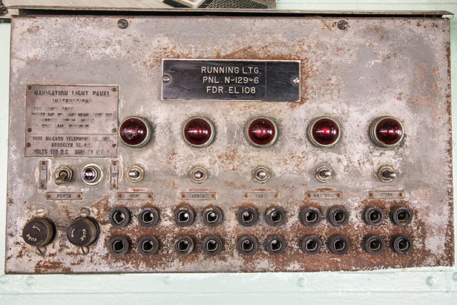 Rusty electrical panel