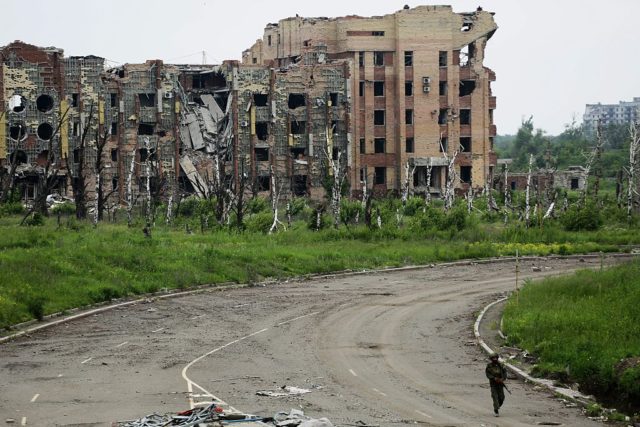 Ruins of Donetsk International Airport