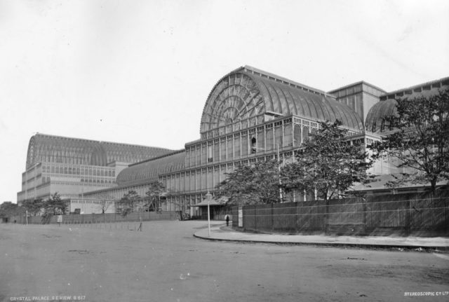 exterior of the Crystal Palace