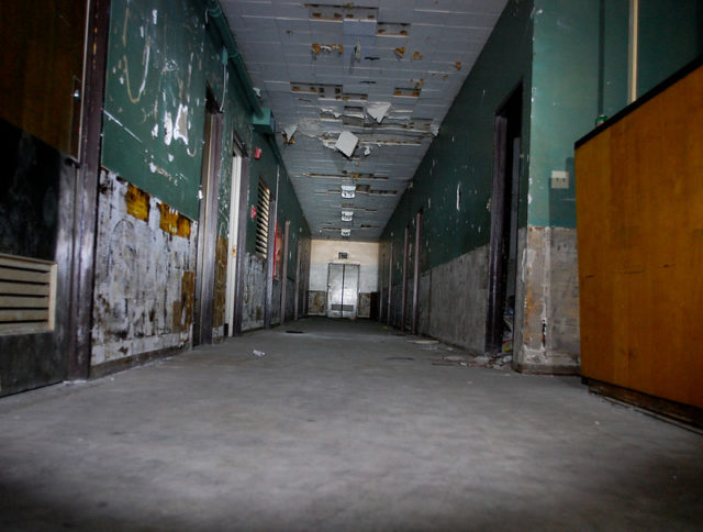Hallway of Linda Vista Hospital