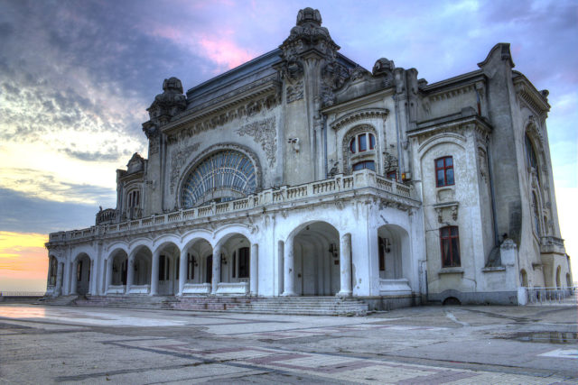 Constanța Casino at sunrise.Author: Djphazer CC BY-SA 3.0 ro