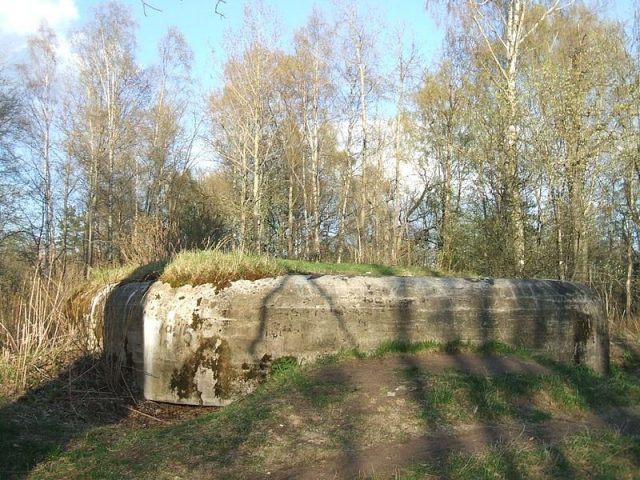 Abandoned military bunker in the Karelian Fortified Region.