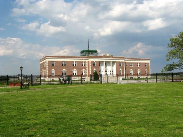Administration building, Floyd Bennett Field.