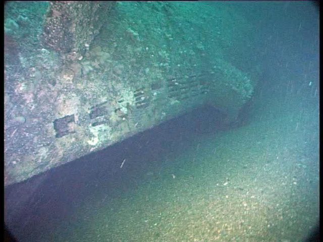 The U-boat has the rare late-war GHG balcony – a passive/active sonar array (Innes McCartney)