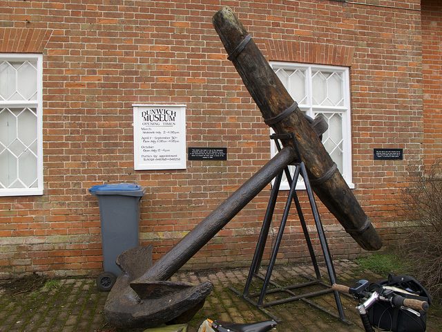 Anchor at Dunwich village. Author: shirokazan CC BY 2.0