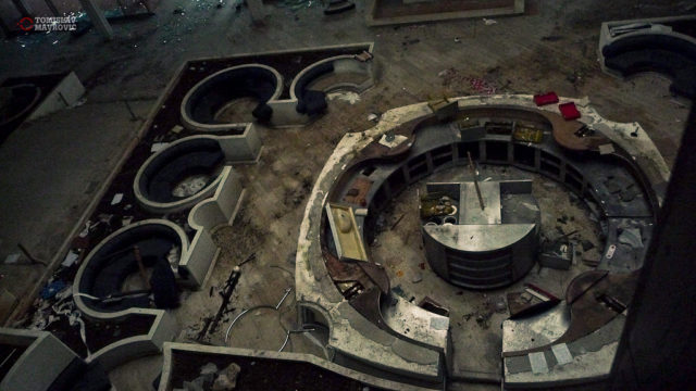 Casino hall, tables and boots stripped down to scrap.Author: Tomislav Mavrovic CC BY-ND 2.0