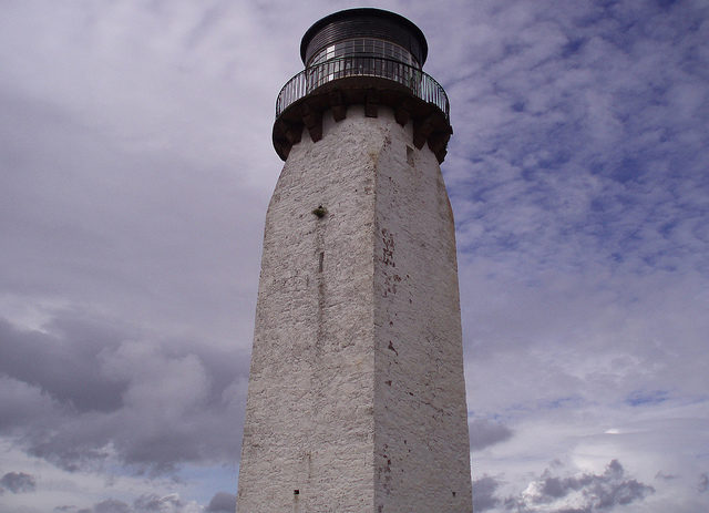 Southerness Lighthouse, Scotland. KFCSpike, cc-by sa 2.0