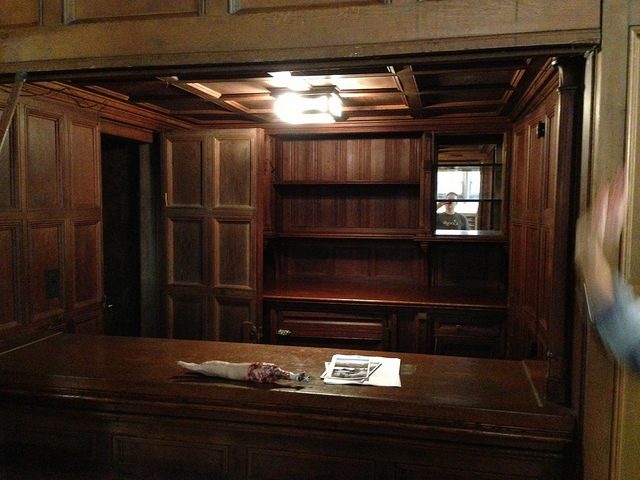 Greystone hidden bar.Author: adpowers CC BY 2.0