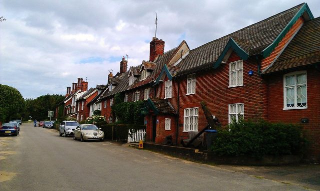 The village of Dunwich in Suffolk; the closest building is the local museum. Summer 2012. Author: Midnightblueowl CC BY-SA 3.0