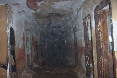 Inside the Glenn Dale Hospital.