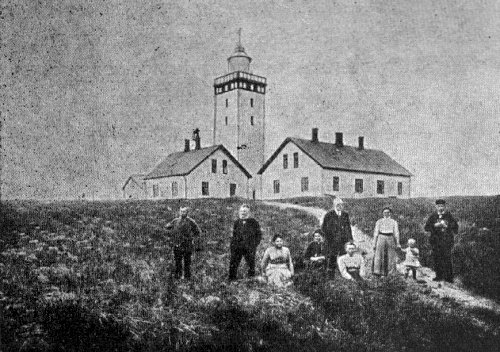 Lighthouse Rubjerg Knude, 1912