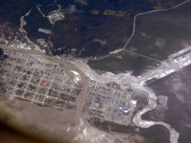 Following the eruption of the Chaitén volcano