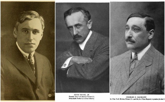 Keystone Studios was an early movie studio founded in Edendale, California in 1912 by Mack Sennett with backing from Adam Kessel and Charles O. Bauman.