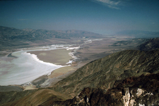 Dante’s View, Devil Golf Course, salt shoreline