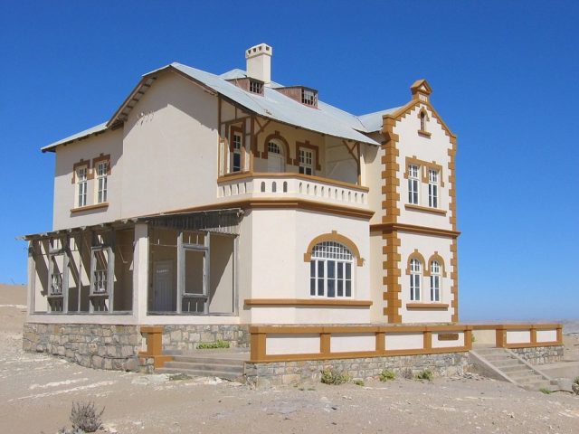 House of the former mine manager. Author: Harald Süpfle CC BY-SA 2.5