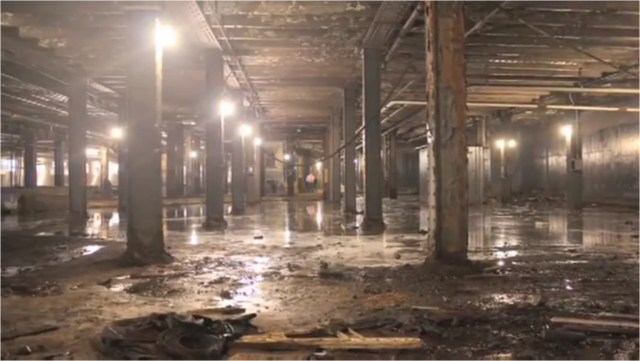 The abandoned Williamsburg Trolley Terminal space. Author: TheLowline CC BY 3.0