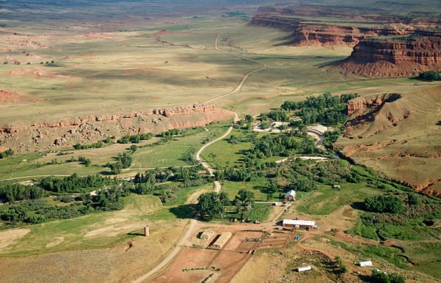 Hole-in-the-Wall site, Wyoming. Author: Sam Beebe CC BY 2.0