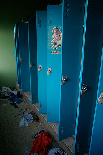 Workers’ lockers Photo Credit