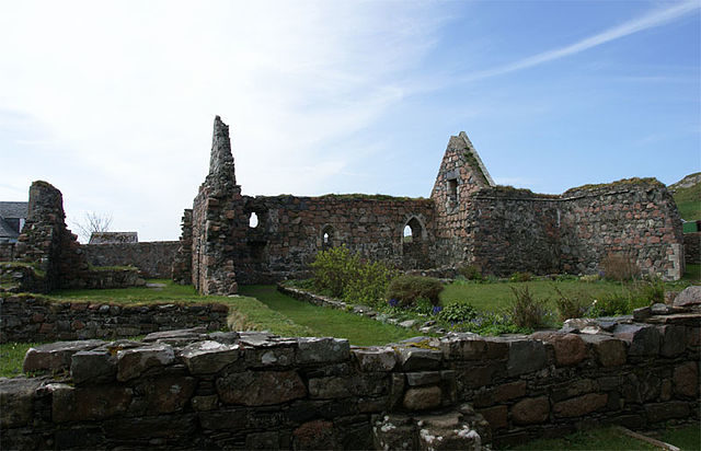 Iona Nunnery refectory. Author: Otter CC BY-SA 3.0