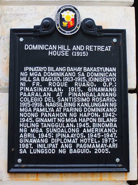 NHCP Marker of the Diplomat Hotel. Author: Ramiltibayan CC BY-SA 4.0