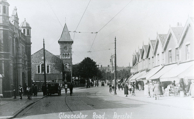 Bristol North Swimming Baths on Gloucester Road.Author: brizzle born and bred CC BY-ND 2.0