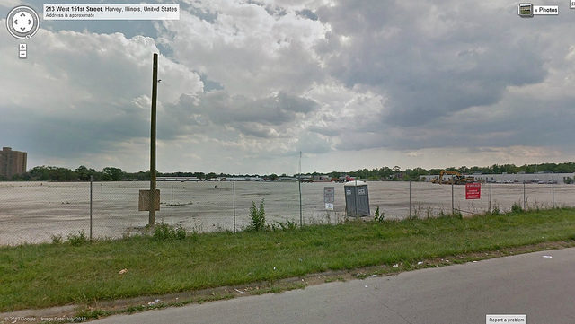 Google street view of Dixie Square Mall after being demolished, 2012. Author: Arvell Dorsey Jr. CC BY 2.0