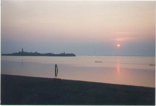 Poveglia as seen from Lido. Author: Berto78 CC BY-SA 3.0