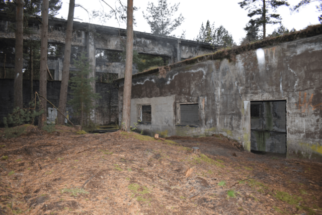 The ramp and a part of heat power station.