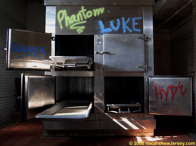 The mortuary refrigerators. Author: Justin Gurbisz CC BY-ND 2.0