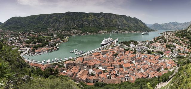 Panorama of Kotor Bay. Author: Chensiyuan CC BY-SA 4.0