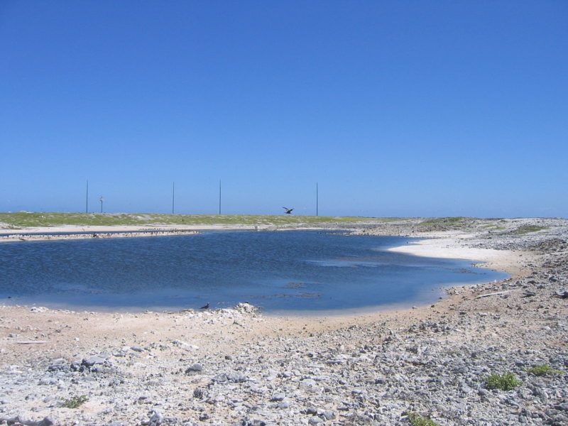 Baker Island Deserted atoll with an airfield & relics from WW2