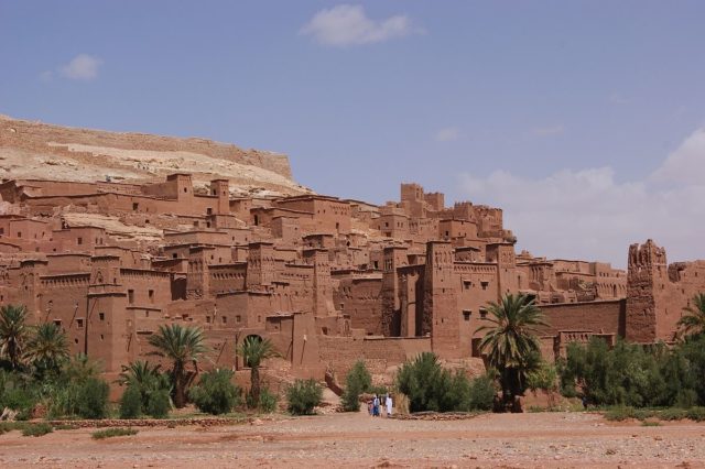 Ait-Ben-Haddou sometimes translated as Aït Benhaddou in English.Author: Annabel Symington CC BY 2.0 