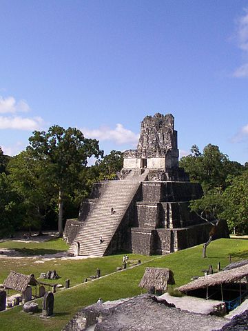 Temple II on the main plaza. Photo credit: yogi, CC BY-SA 2.0